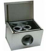 Шумоизолированный вентилятор Systemair KVK DUO 250 Circular duct fan